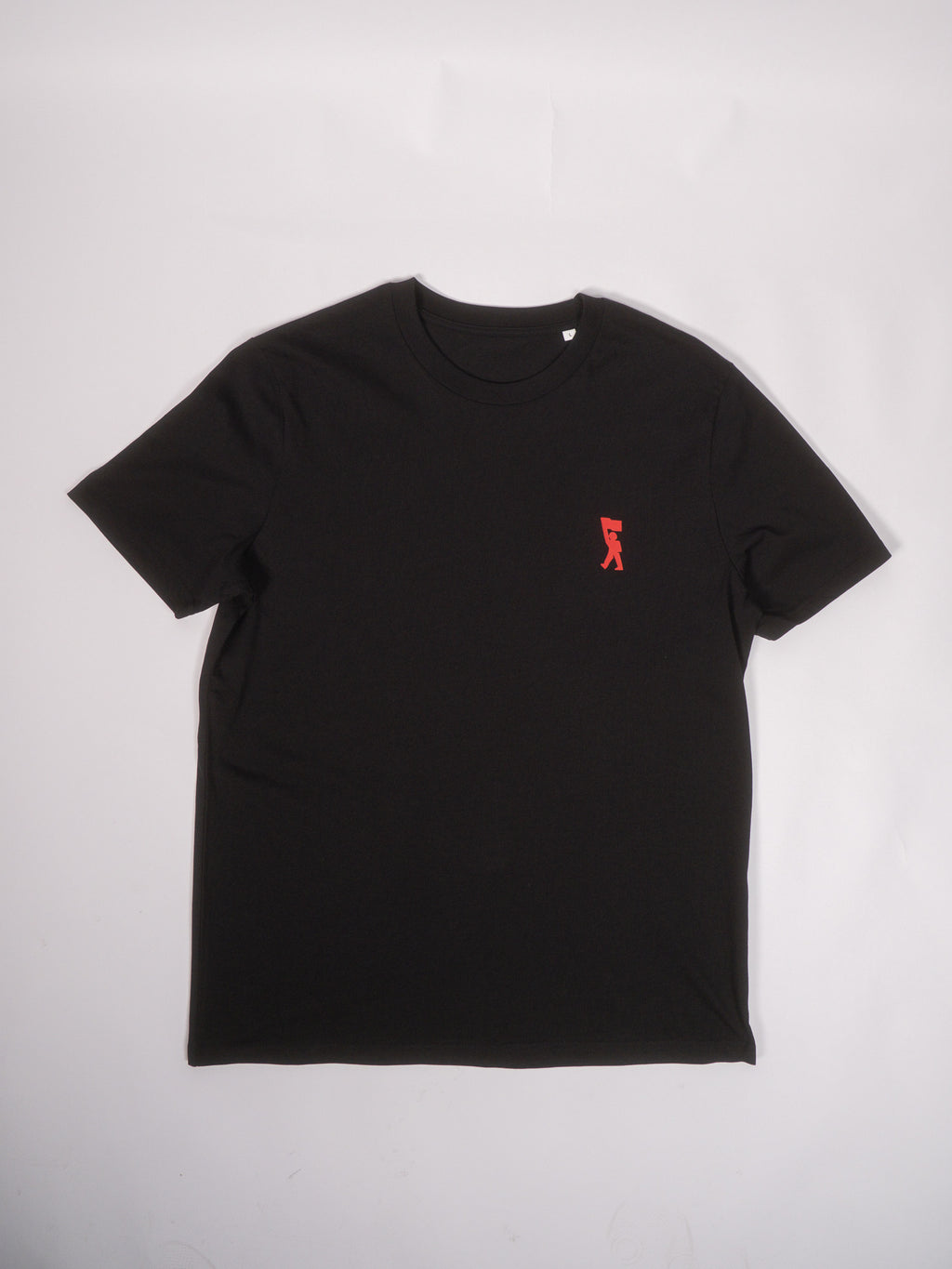 Piros figurás póló