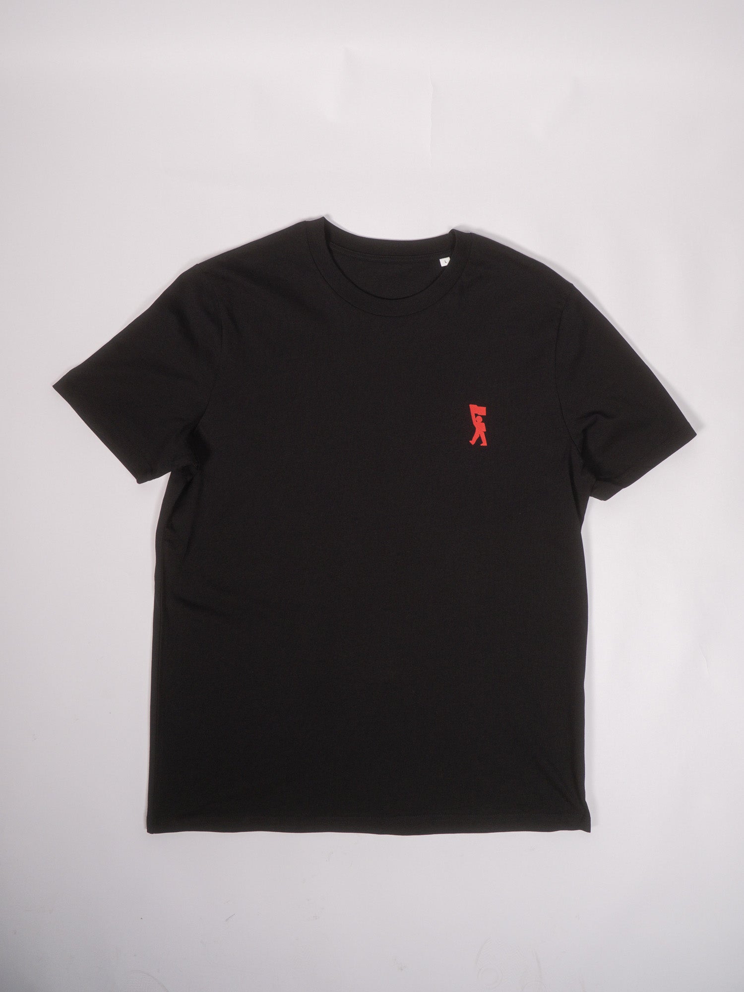 Piros figurás póló