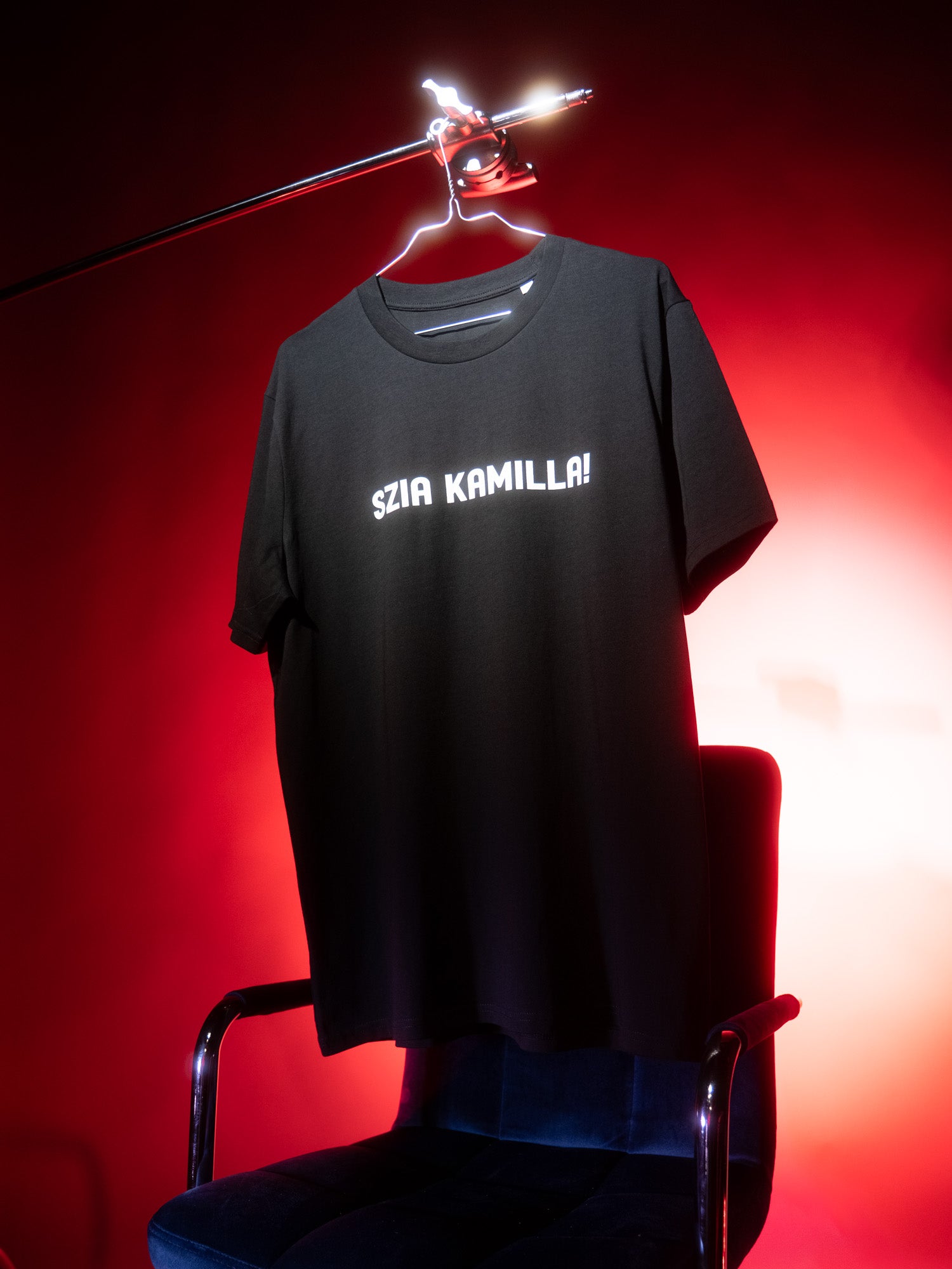 🔴🔵 Szia Kamilla! póló